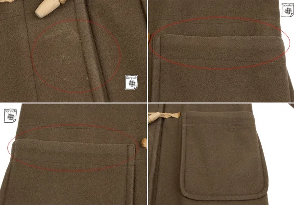 MHL Round Collar Wool Duffle Coat K-135164_013