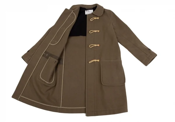 MHL Round Collar Wool Duffle Coat K-135164_014