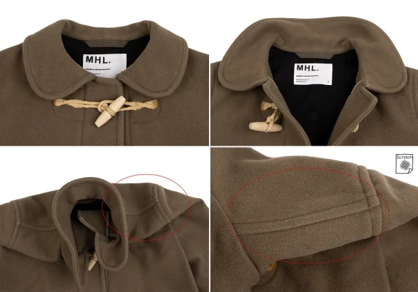 MHL Round Collar Wool Duffle Coat K-135164_006