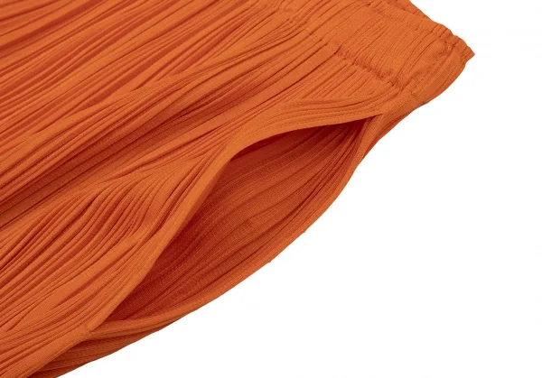 プリーツプリーズPLEATS PLEASE プリーツワイドパンツ オレンジ2 K-135172_006