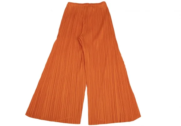 プリーツプリーズPLEATS PLEASE プリーツワイドパンツ オレンジ2 K-135172_009