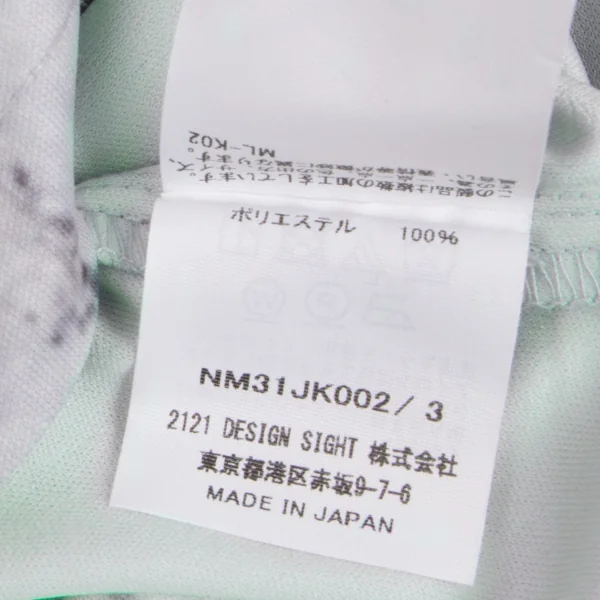 イッセイミヤケISSEY MIYAKE 21_21 DESIGN SIGHT コンクリートプリントフラットTシャツ ライトグレー3 K-135189_014