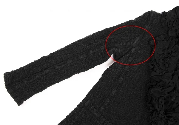 ISSEY MIYAKE me Cotton Ruffled Cauliflower Jacket K-135219_006