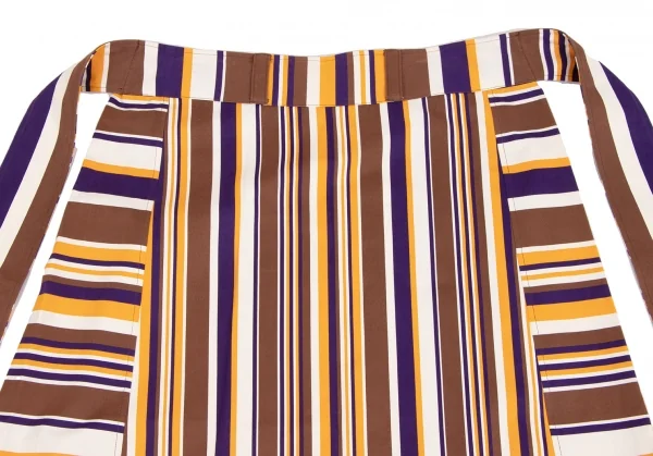 ISSEY MIYAKE A-POC Striped Belted Skirt K-135224_003