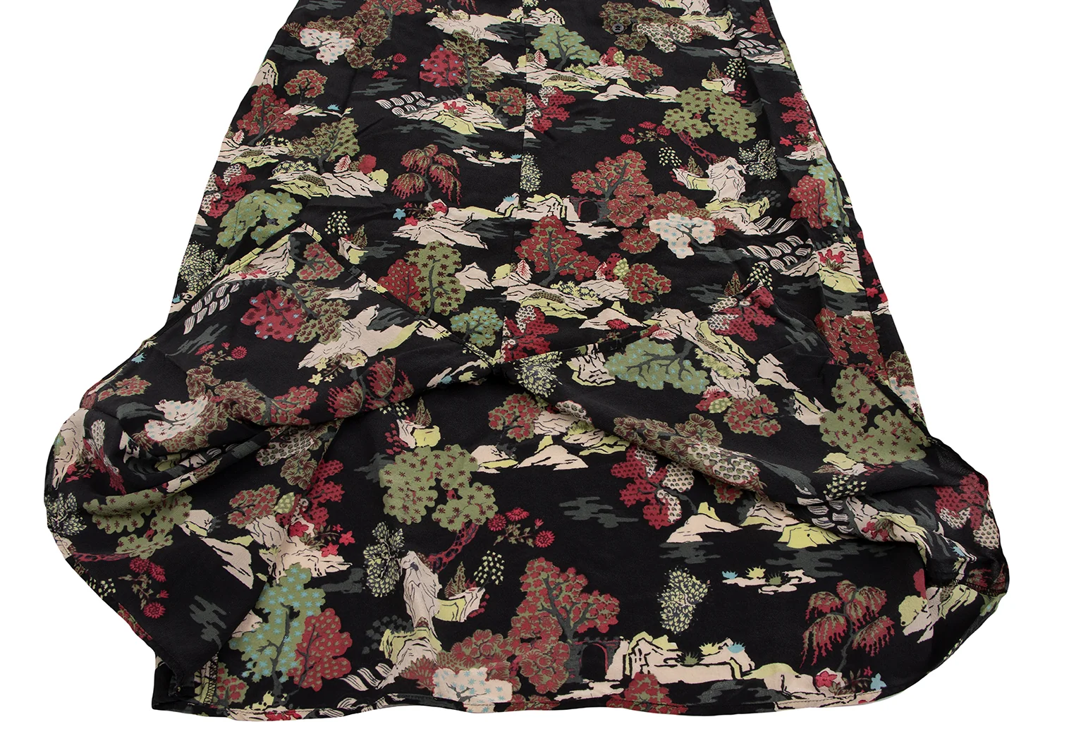 美品】KENZO jungle ケンゾー 総柄リゾートワンピースsize M