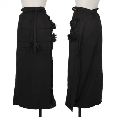 robe de chambre COMME des GARCONS Tuck Design Wrap Skirt