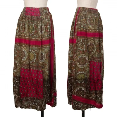 COMME des GARCONS Paisley Printed Skirt