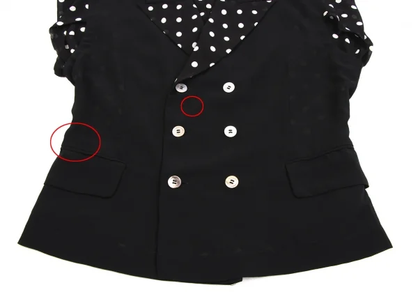 COMME des GARCONS Reversible Dot Printed Vest K-135260_007