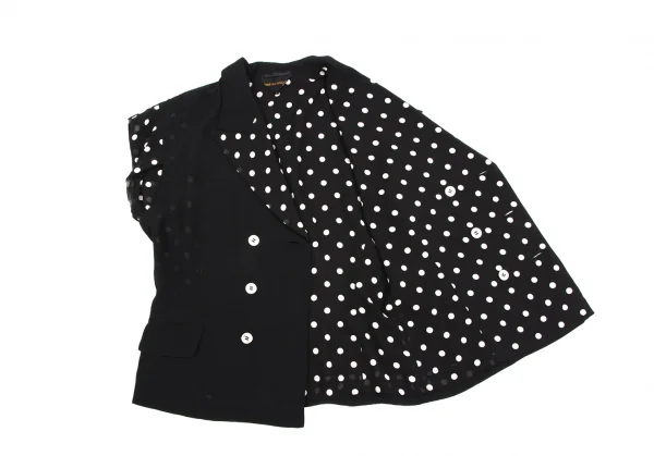 COMME des GARCONS Reversible Dot Printed Vest K-135260_012