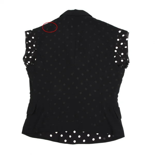 COMME des GARCONS Reversible Dot Printed Vest K-135260_014