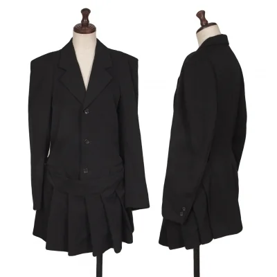 COMME des GARCONS Pleats Skirt Swiching Jacket