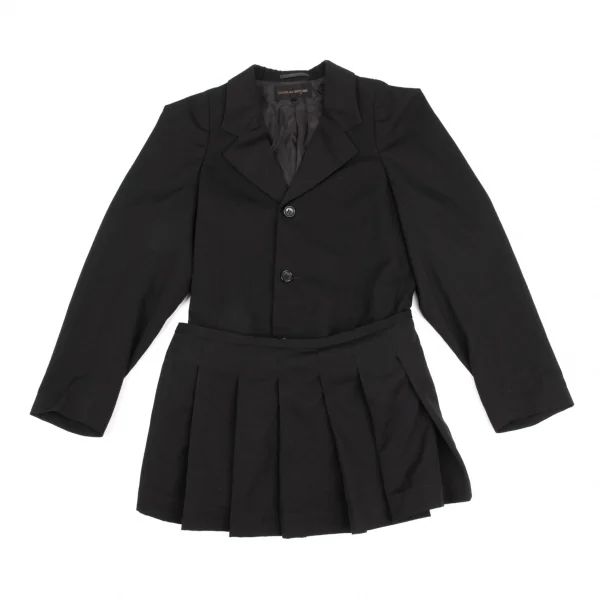 COMME des GARCONS Pleats Skirt Swiching Jacket K-135264_002