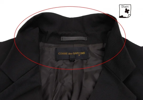 COMME des GARCONS Pleats Skirt Swiching Jacket K-135264_005