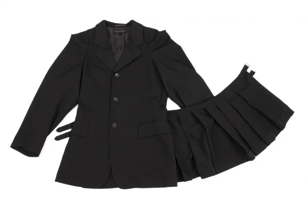 COMME des GARCONS Pleats Skirt Swiching Jacket K-135264_013