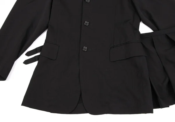 COMME des GARCONS Pleats Skirt Swiching Jacket K-135264_014