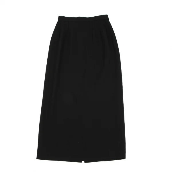 COMME des GARCONS Wool Gabardine Side Slit Skirt K-135269_002