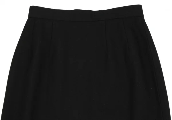 COMME des GARCONS Wool Gabardine Side Slit Skirt K-135269_003