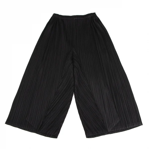 PLEATS PLEASE Pleated Wide Pants Black 3 K-135270_001