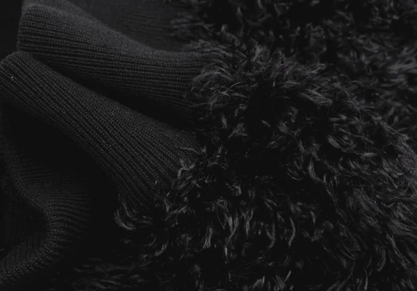 COMME des GARCONS Fur Rib Muffler K-135277_004