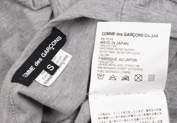 COMME des GARCONS Message Printed T Shirt K-135278_011