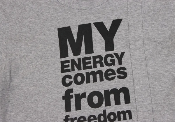 COMME des GARCONS Message Printed T Shirt K-135278_004