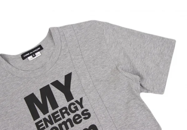 COMME des GARCONS Message Printed T Shirt K-135278_005