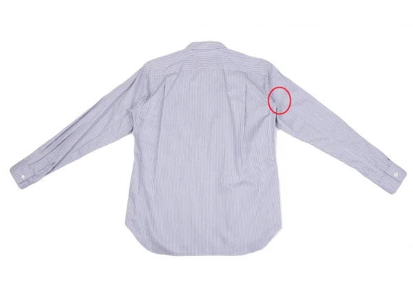 COMME des GARCONS HOMME PLUS Frill Pasted Stripe Shirt K-135282_016