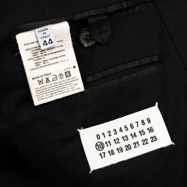 メゾンマルタンマルジェラMaison Martin Margiela 10 ウールコットン