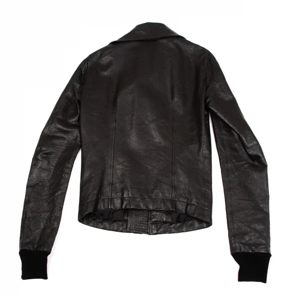 RICK OWENS Leather Switching Jacket K-135289_011