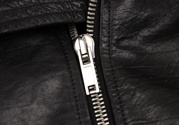 RICK OWENS Leather Switching Jacket K-135289_005