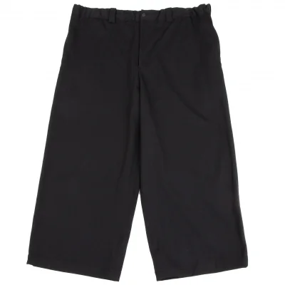 Y's Wool Gabardine Wide Pants