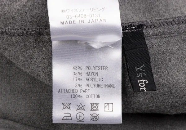 Y's for living Pocket Design Blended Easy Pants K-135293_010
