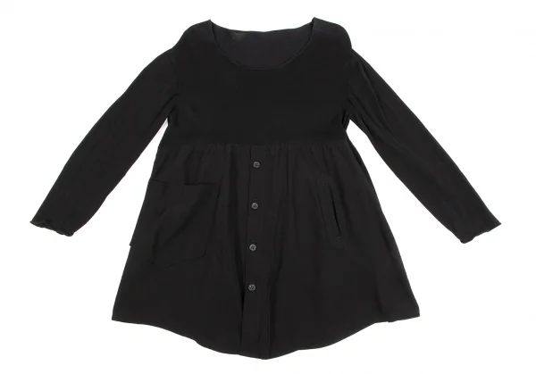 pour deux Shirt Switching Knit Tops K-135308_002