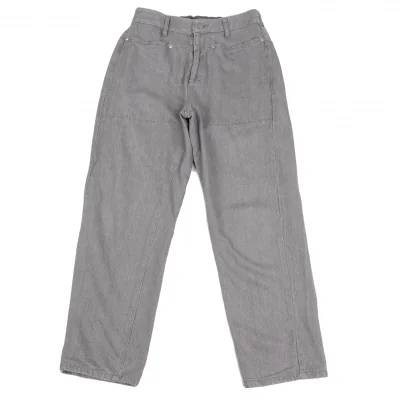 Plantation Pocket Design Washed Jeans