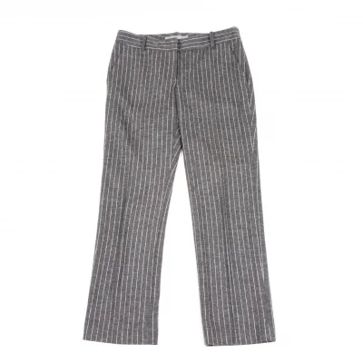 Theory luxe Wool Poly Stripe Tapered Pants