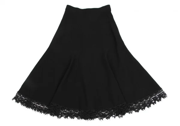 EPOCA Lace Switching Stretch Flare Skirt K-135346_002