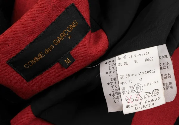 COMME des GARCONS Bicolor Striped Short Jacket K-135369_018