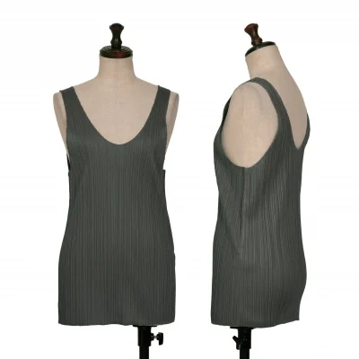 ISSEY MIYAKE Pleated Tank Top
