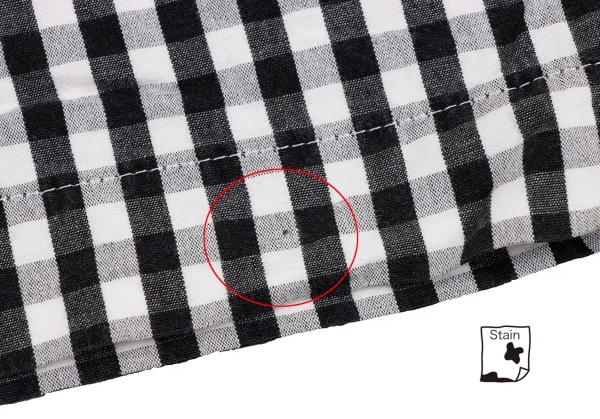 ジュンヤワタナベ コムデギャルソンJUNYA WATANABE COMME des GARCONS ギンガムチェックフレアパンツ 黒白S K-135377_008