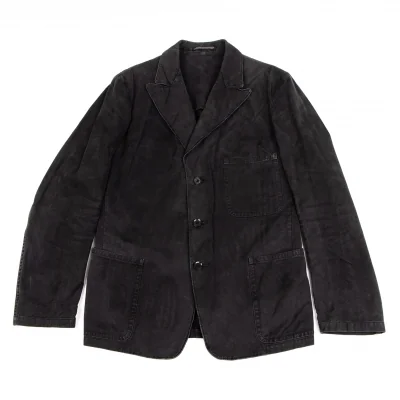 Yohji Yamamoto POUR HOMME Cotton Canvas Jacket