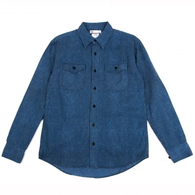 VISVIM Flap Pocket Houndstooth Shirt 