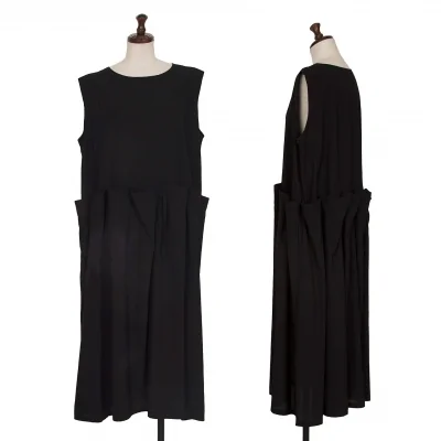 Y's Wool Gathered Sleeveless Dress