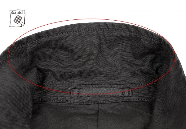 COMME des GARCONS HOMME Switching Dyed Cotton Linen Jacket K-135423_004