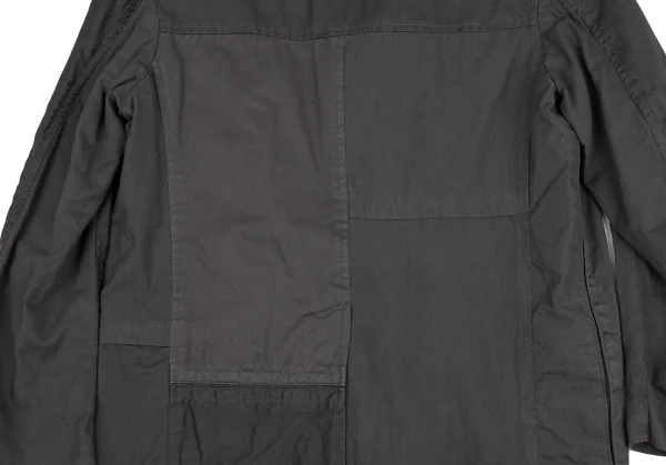 COMME des GARCONS HOMME Switching Dyed Cotton Linen Jacket K-135423_015