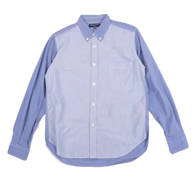 COMME des GARCONS HOMME Chambray Switching Checker Shirt