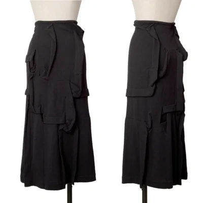 COMME des GARCONS Tuck Design Knit Skirt