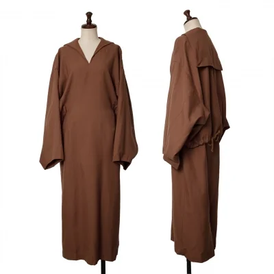 COMME des GARCONS Wool Gaba Sailor Collar Dress