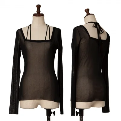 Jean Paul GAULTIER Front String Mesh T Shirt