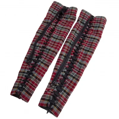 Jean-Paul GAULTIER FEMME Check Wool Leg Cover