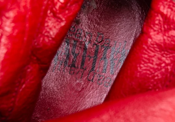 Jean-Paul GAULTIER Chain Design Leather Long Boots K-135506_019